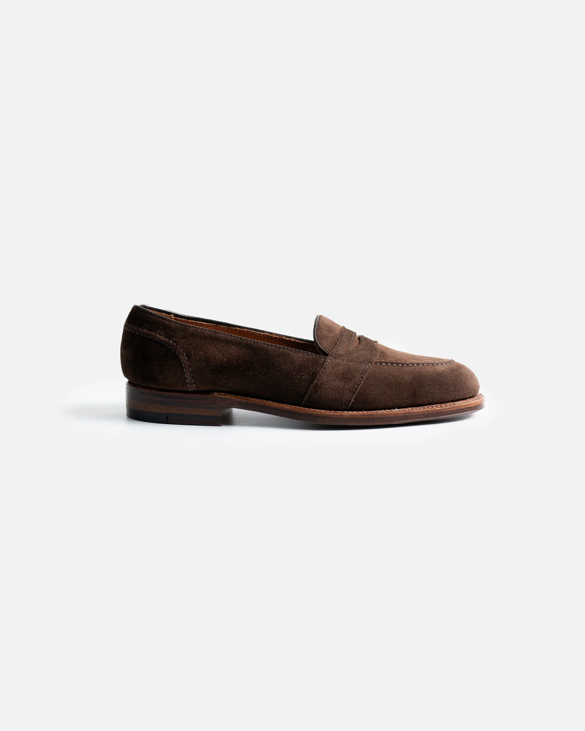 Alden Full Strap Dark Brown Suede 68334F - Image 3