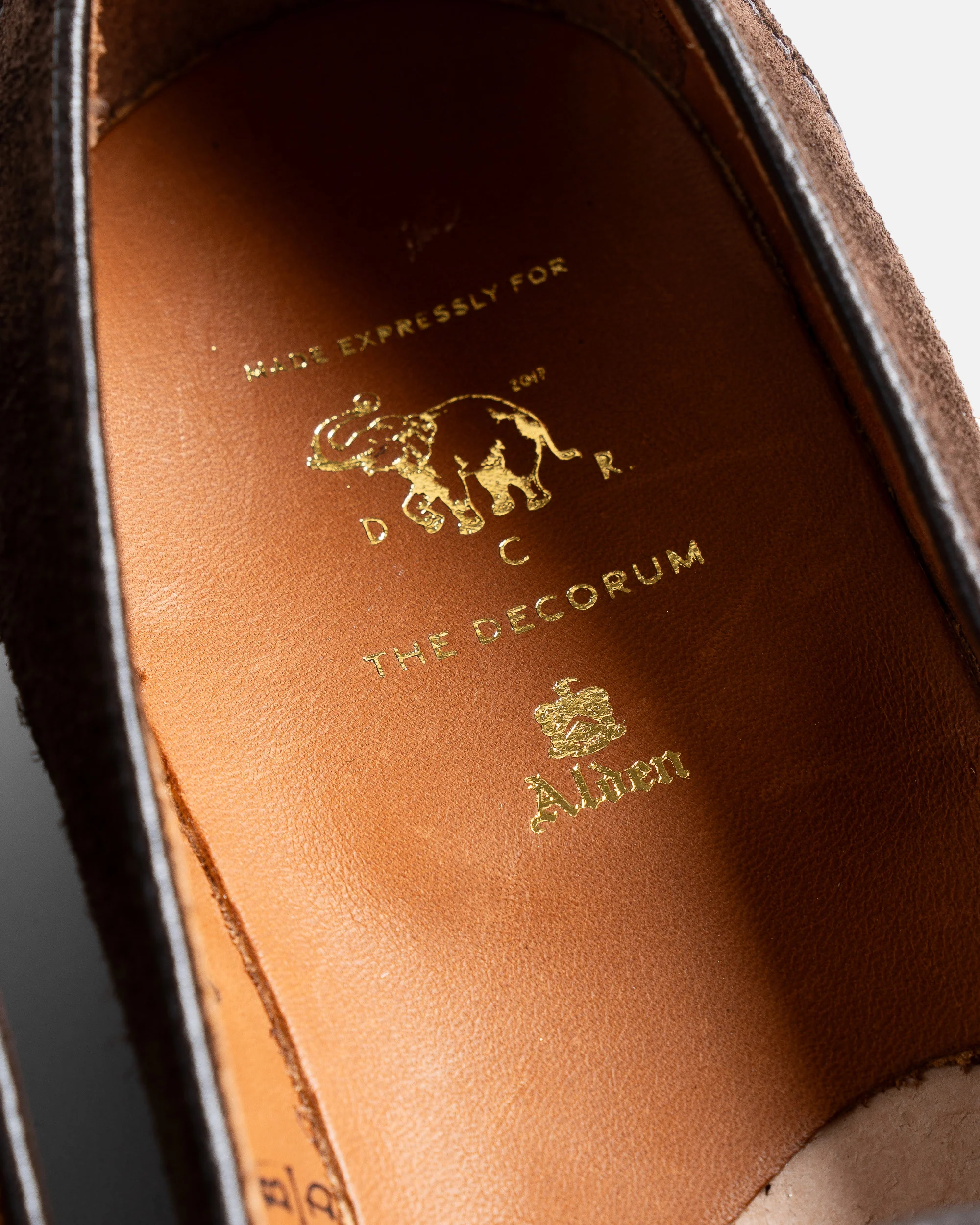 Alden Full Strap Dark Brown Suede 68334F - Image 5