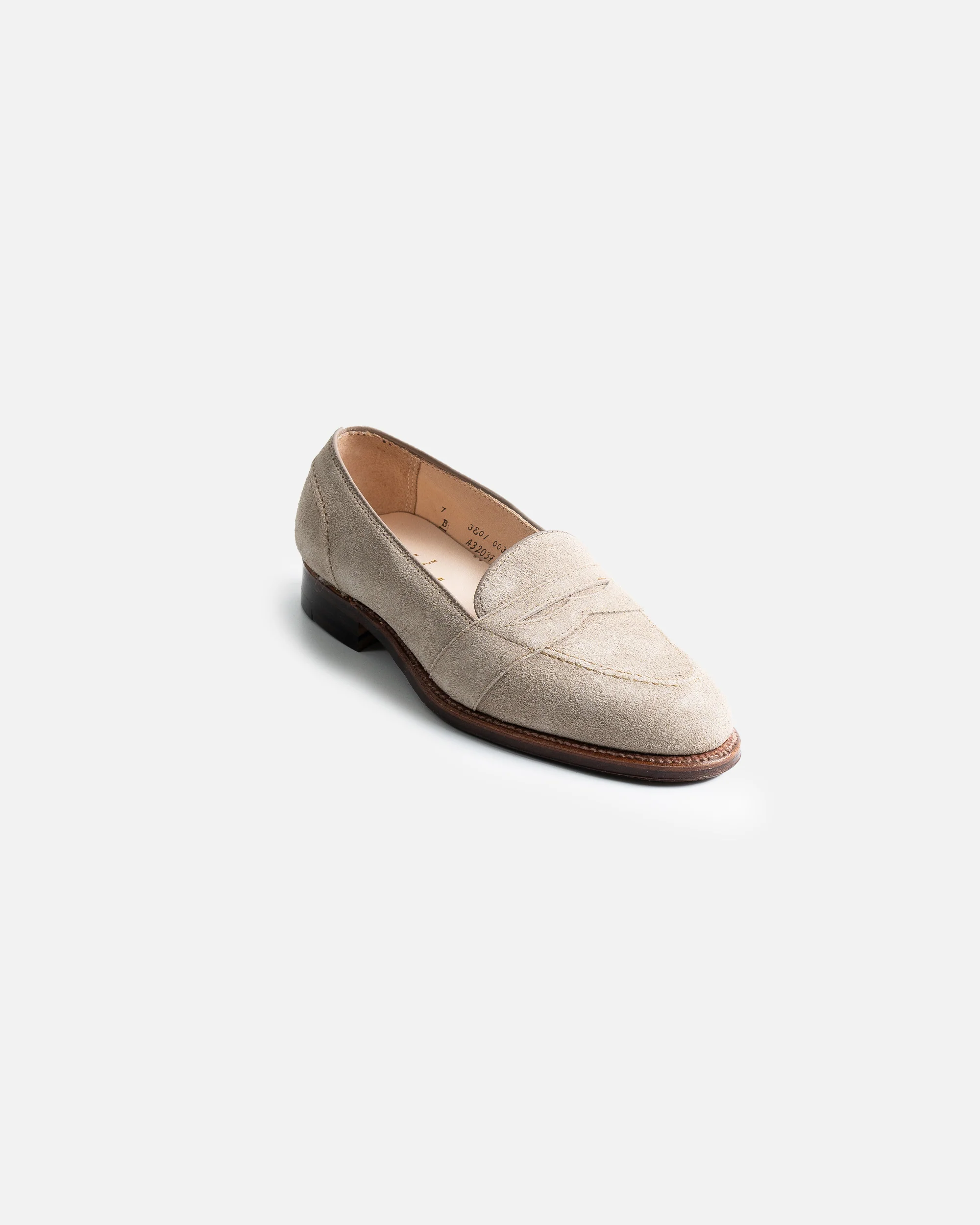 Alden Full Strap Milkshake Suede A3203F - Image 4