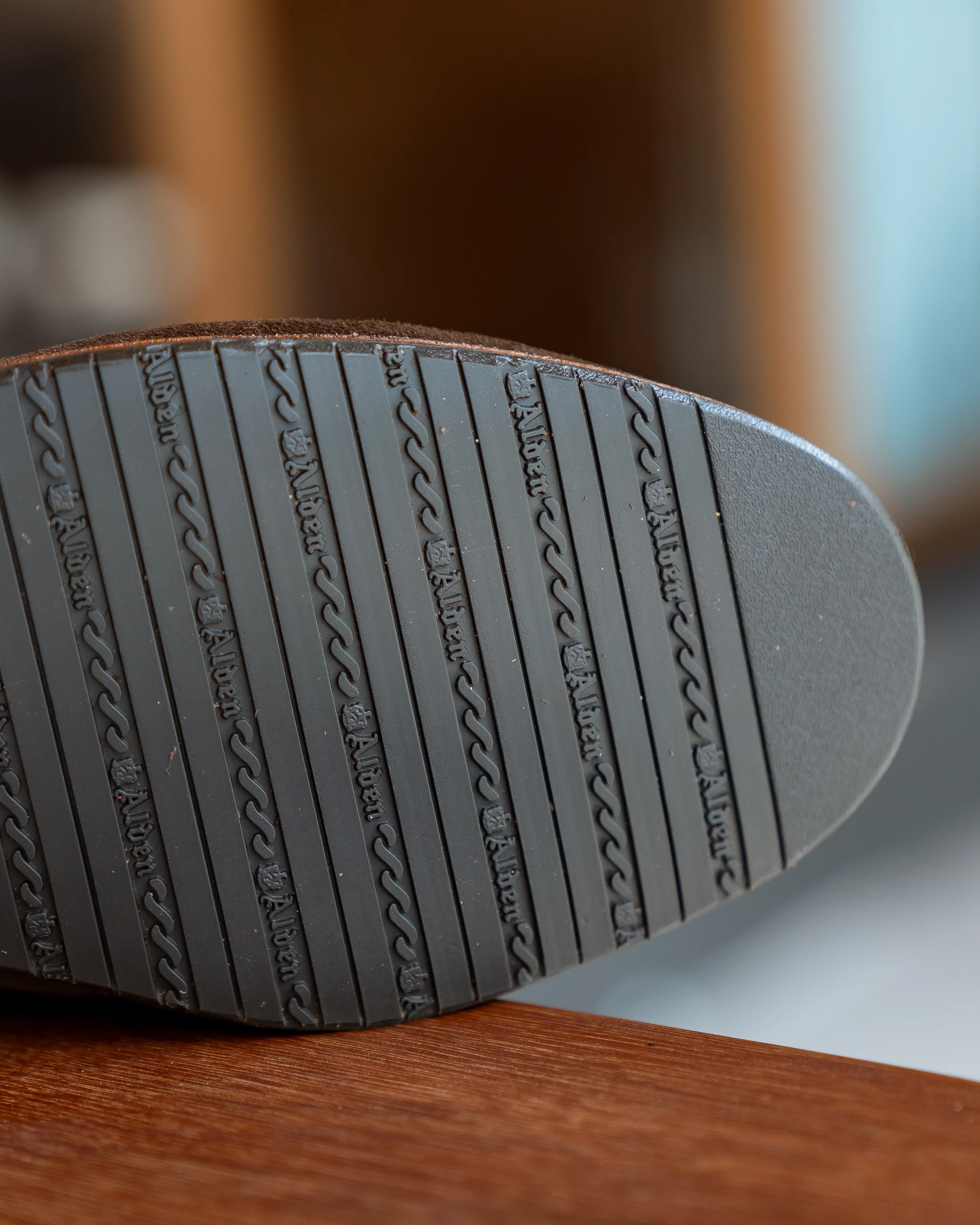 Alden Unlined Humus Suede Penny Loafers 6224L - Image 3