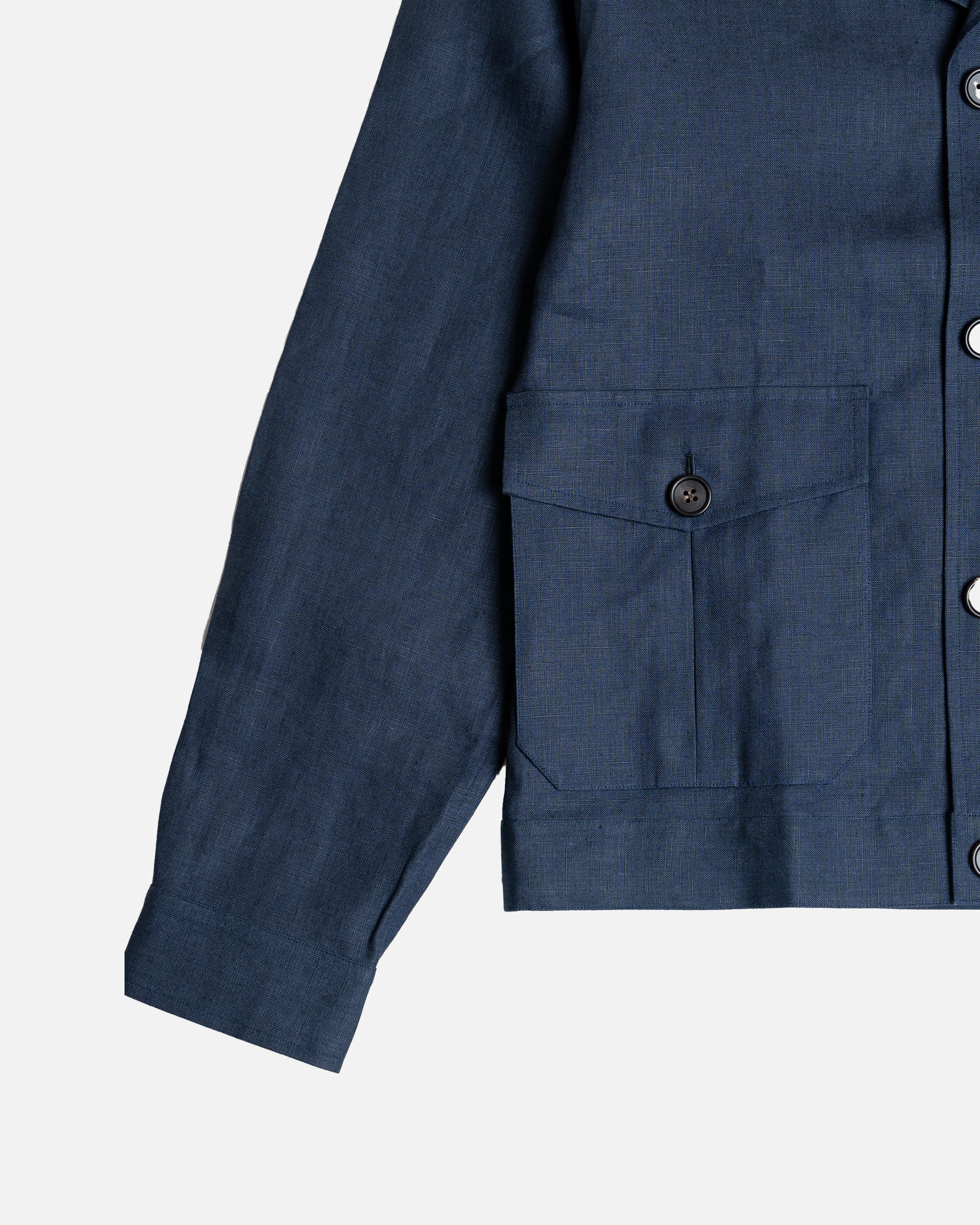 Ascot Chang Blouson Jacket Navy - Image 3