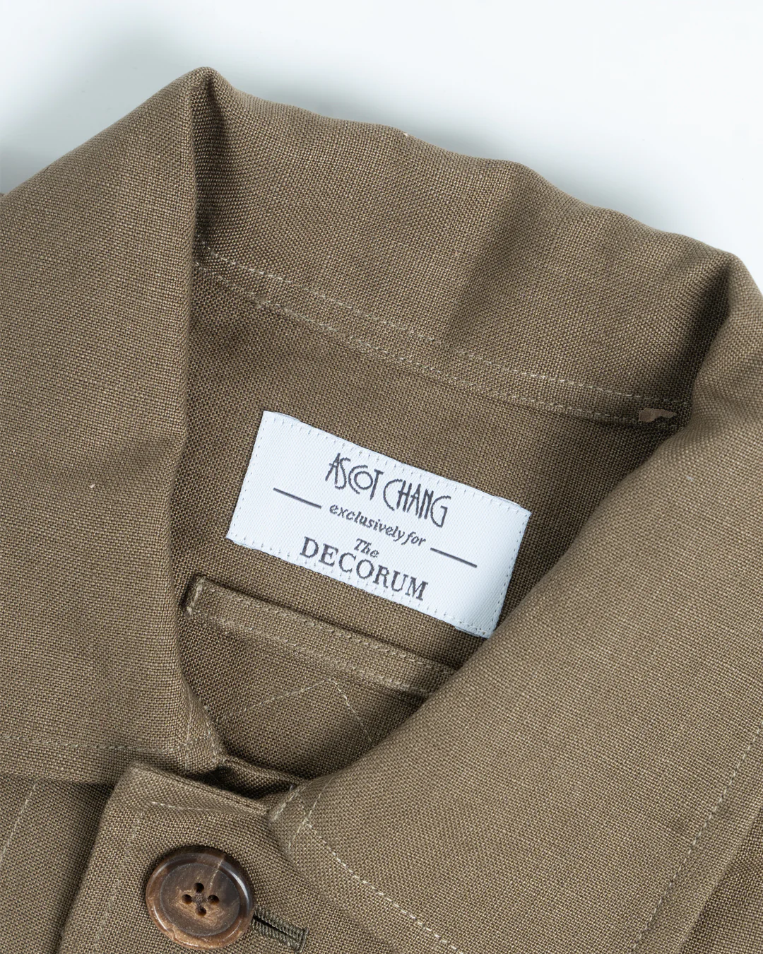 Ascot Chang Jungle Jacket Khaki - Image 4