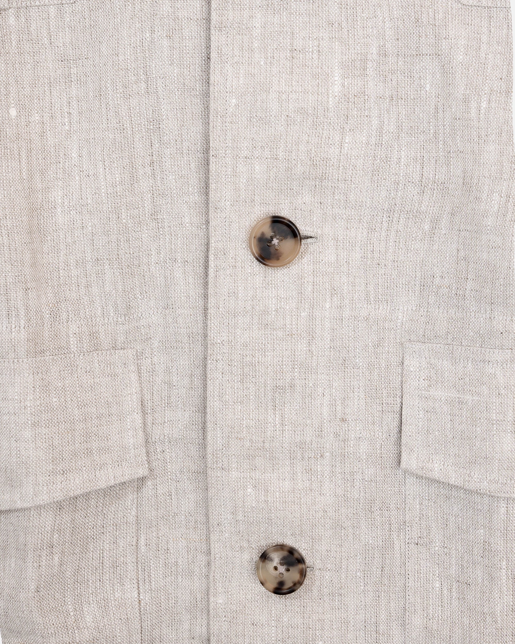 Ascot Chang Safari Jacket Beige - Image 4