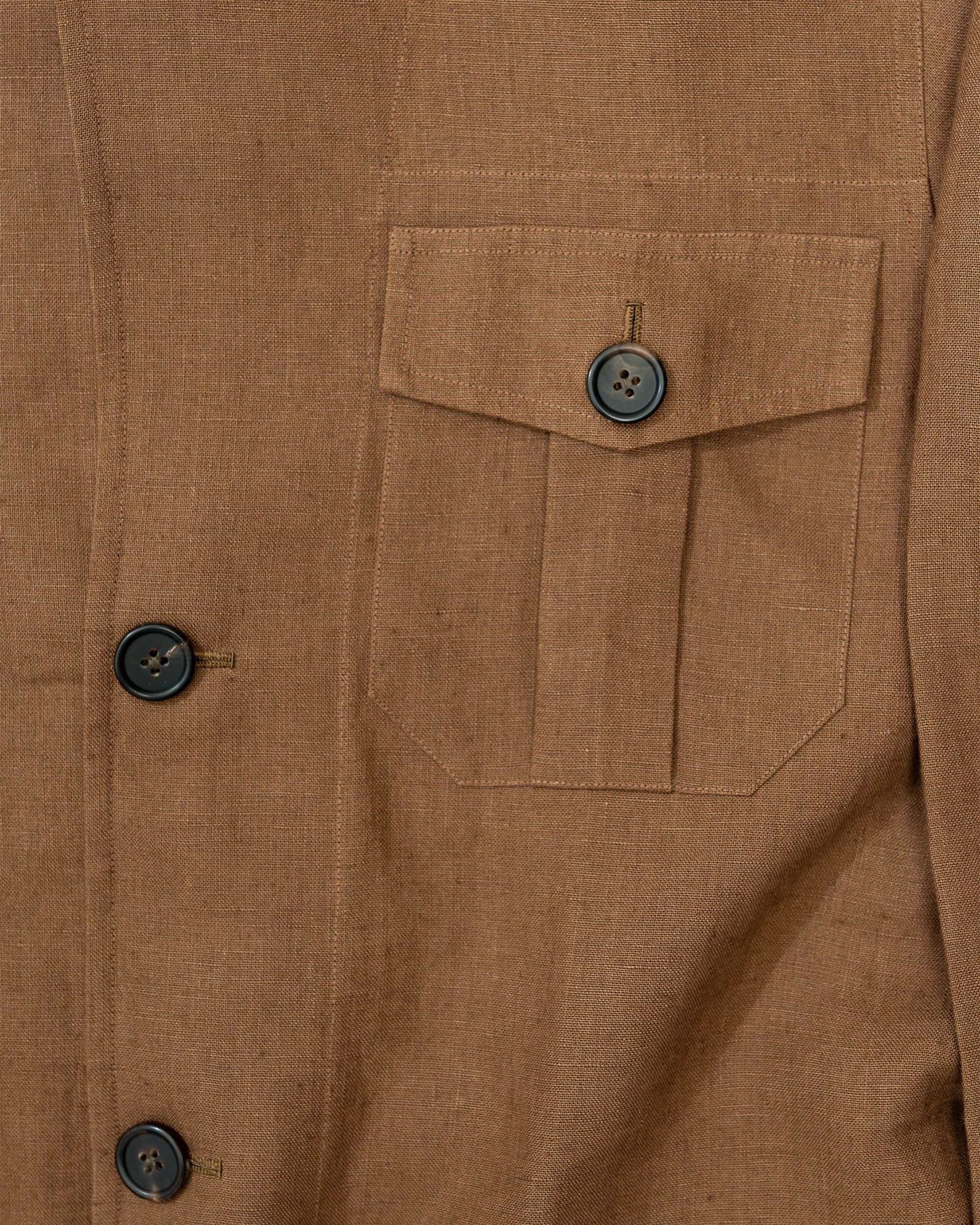 Ascot Chang Safari Jacket Tobacco - Image 3