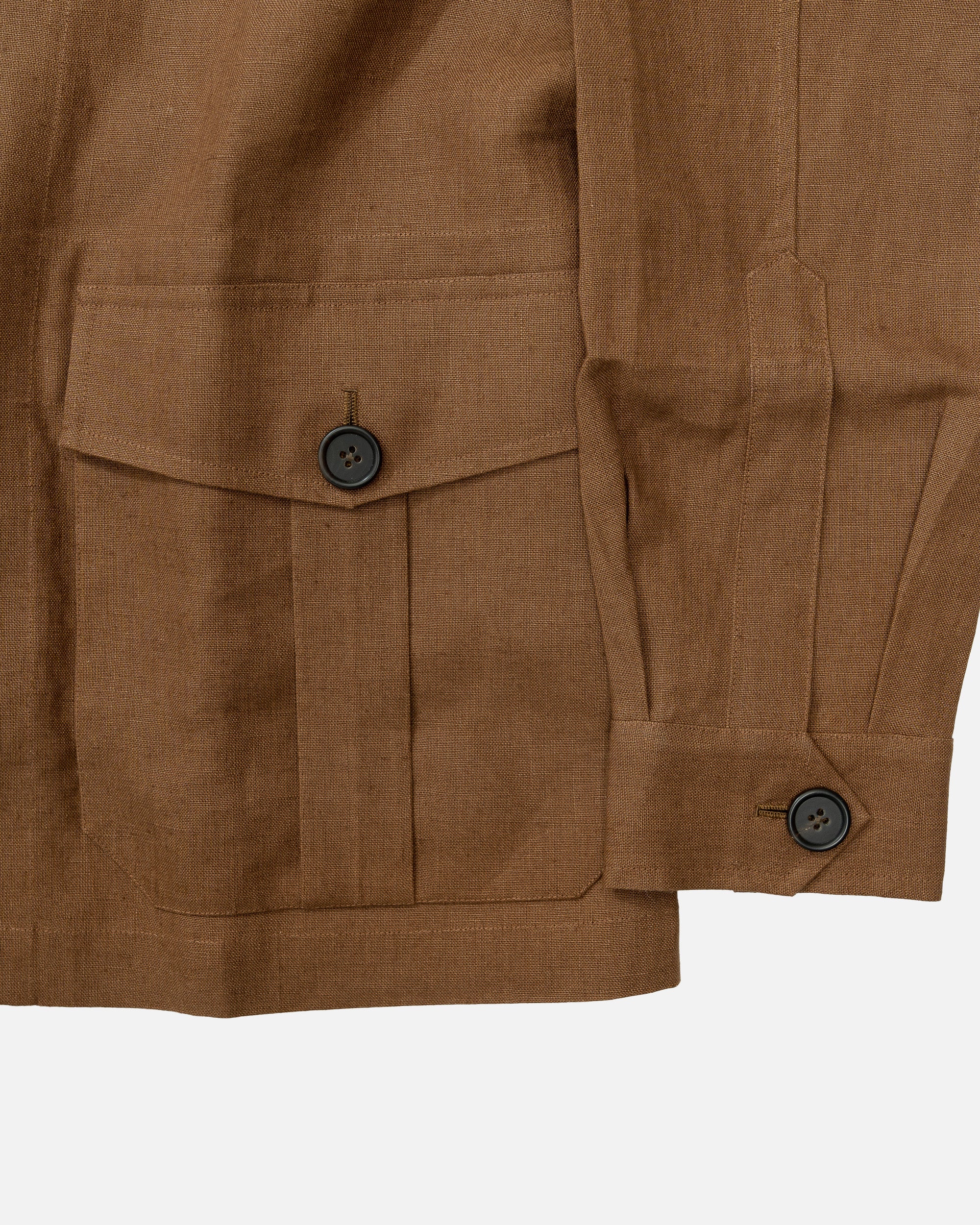 Ascot Chang Safari Jacket Tobacco - Image 4