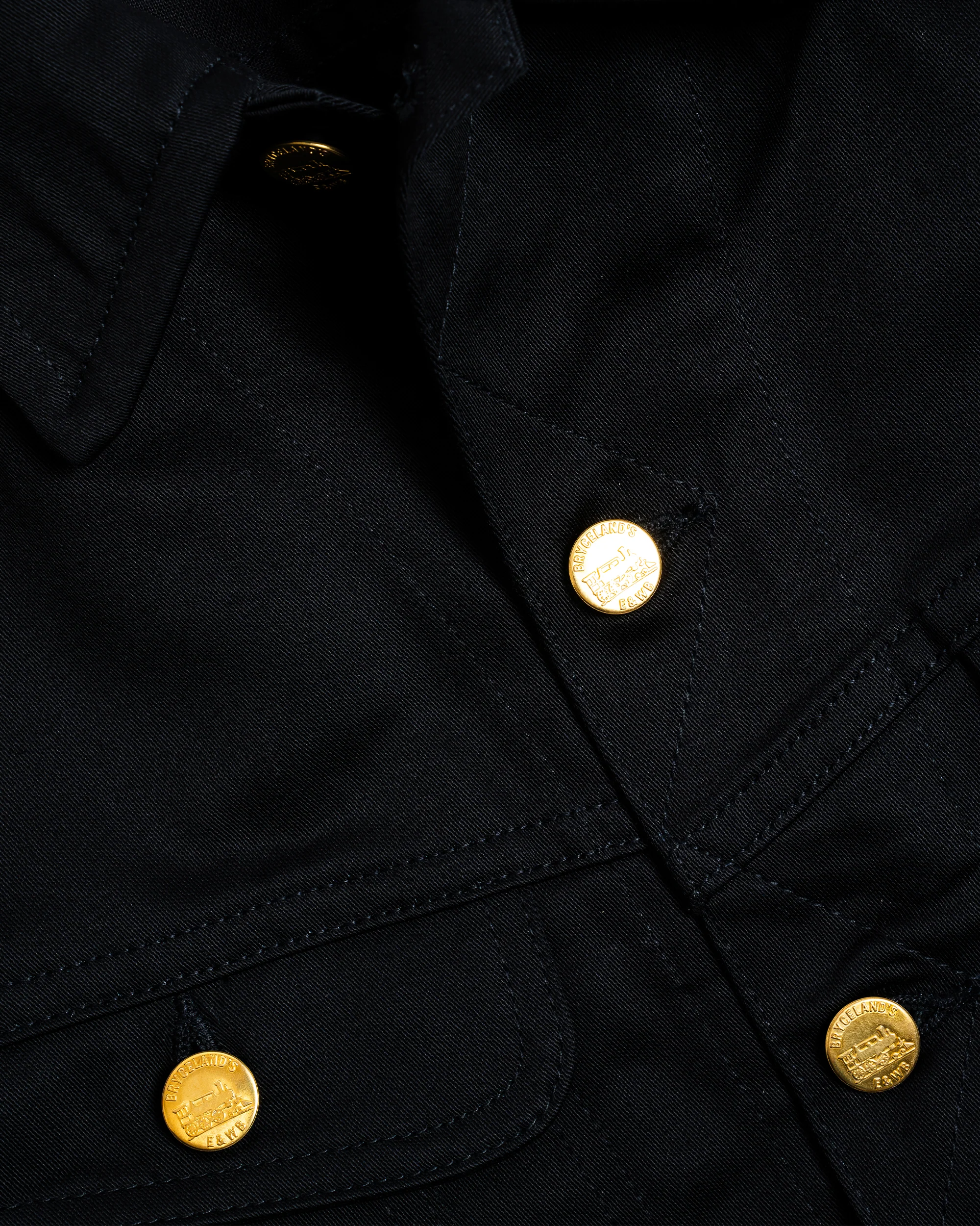 Bryceland's Black Cash Jacket - Image 4