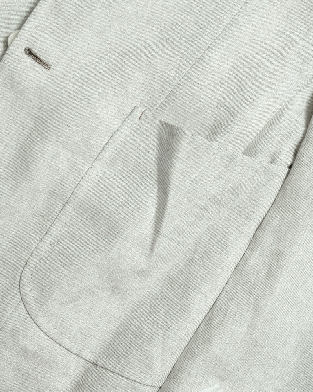 Casa Del Sarto Cream Linen Sport Jacket - Image 4