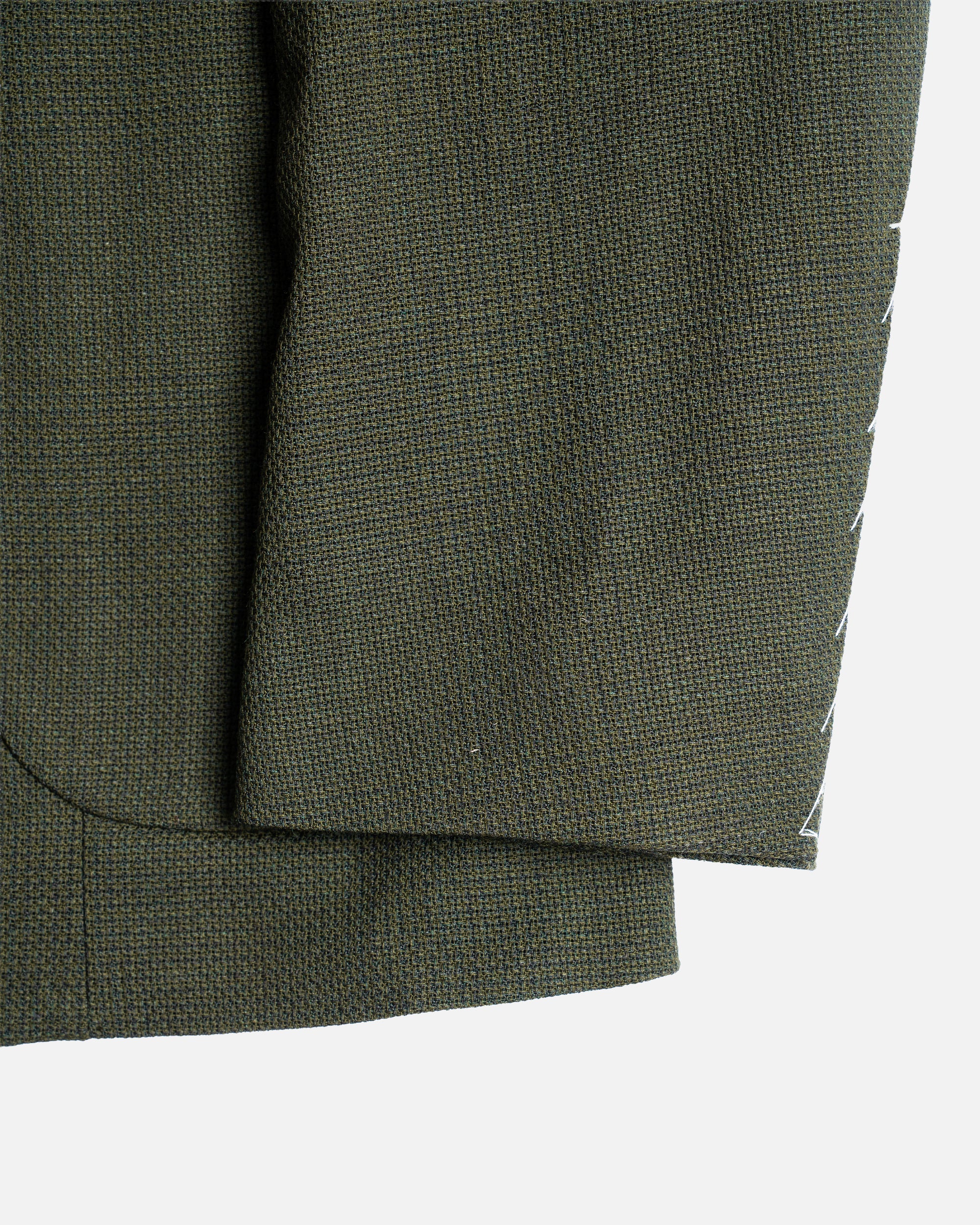 Casa Del Sarto Green Hopsack Fox Brothers x Decorum Sport Jacket - Image 4