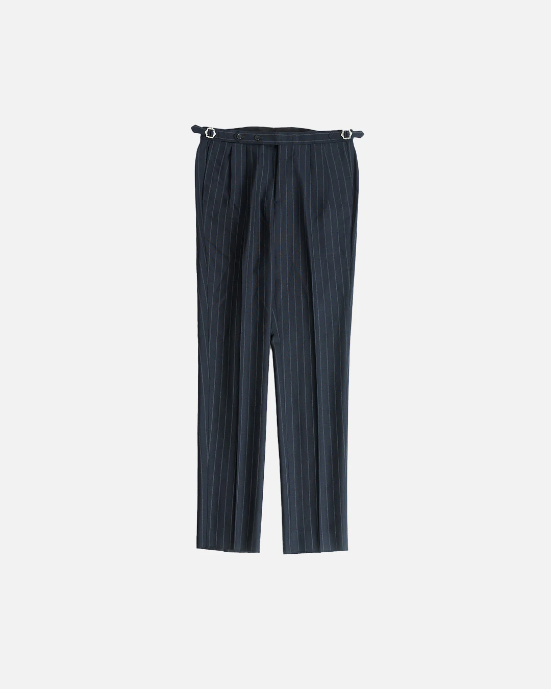 Casa Del Sarto Navy Stripe Double Breasted Suits - Image 8