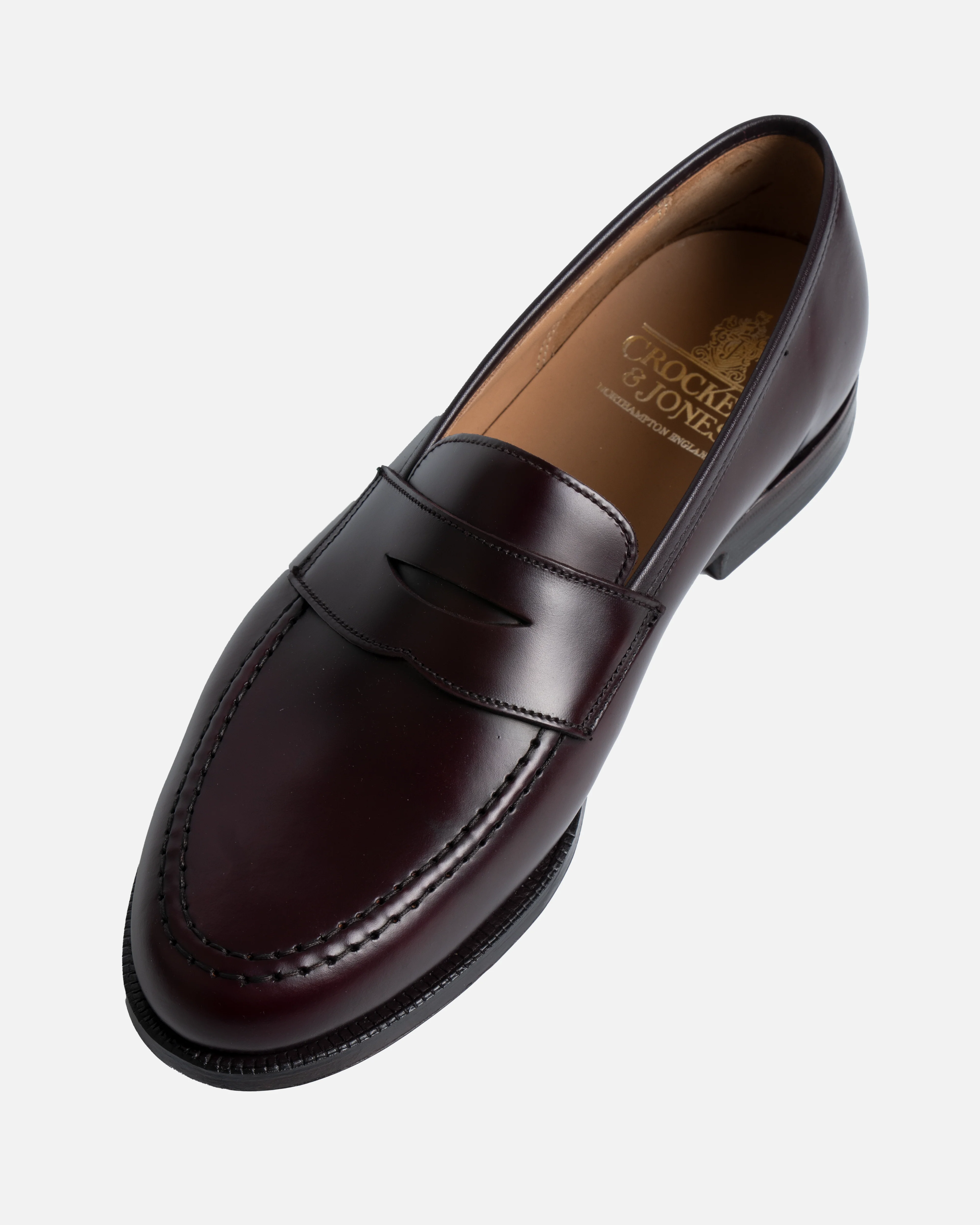 Crockett & Jones Boston Burgundy Calf - Image 3