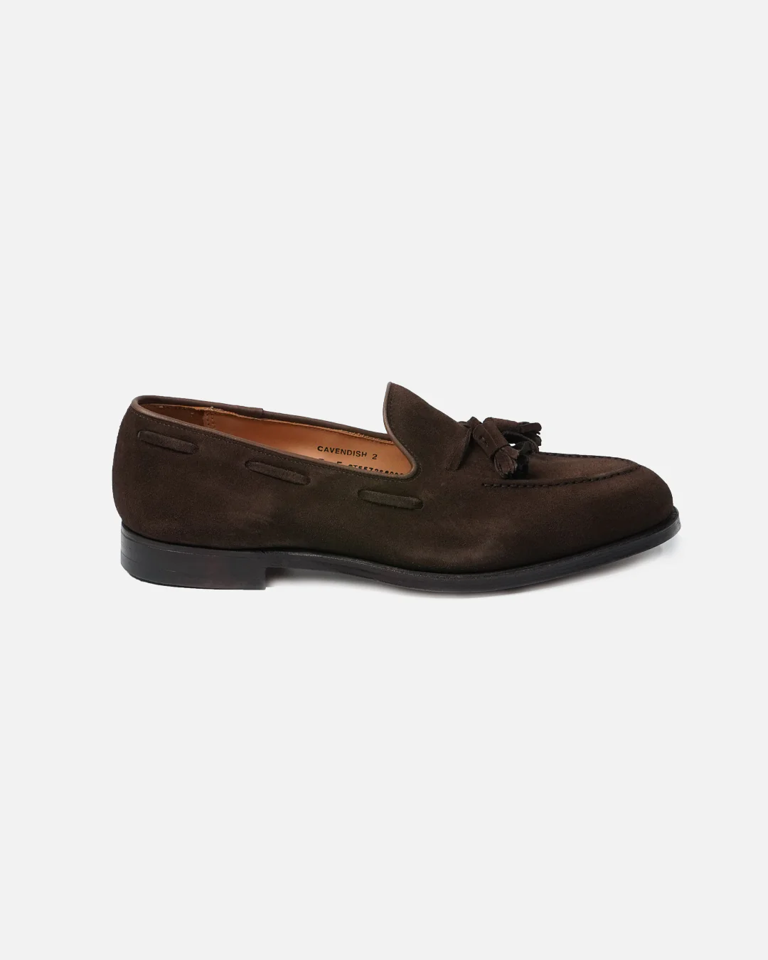 Crockett & Jones Cavendish Dark Brown Suede - Image 3
