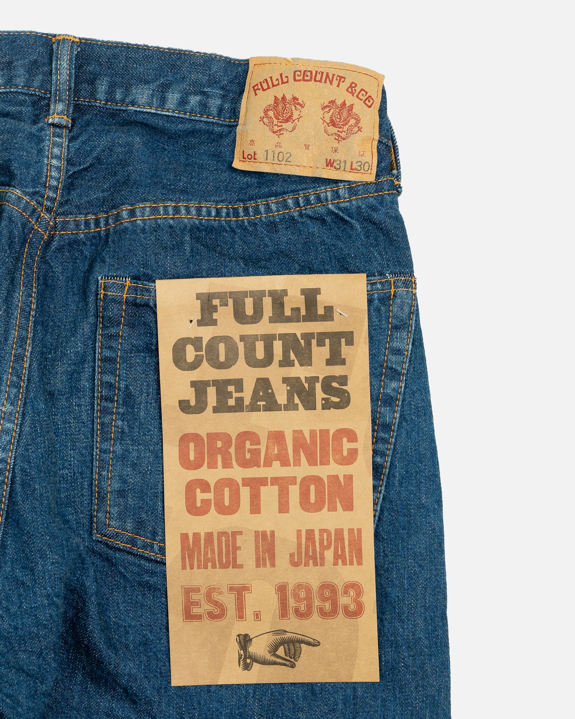 Fullcount 1102 That Thing Straight Denim - Image 4