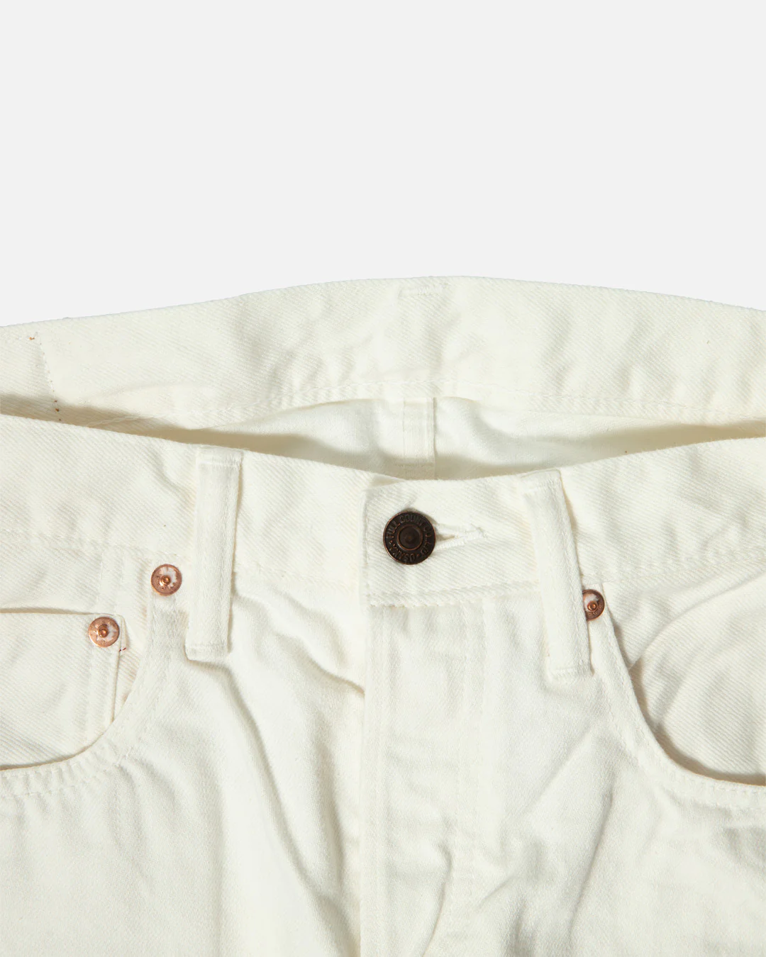 Fullcount x Decorum White Denim - Image 3