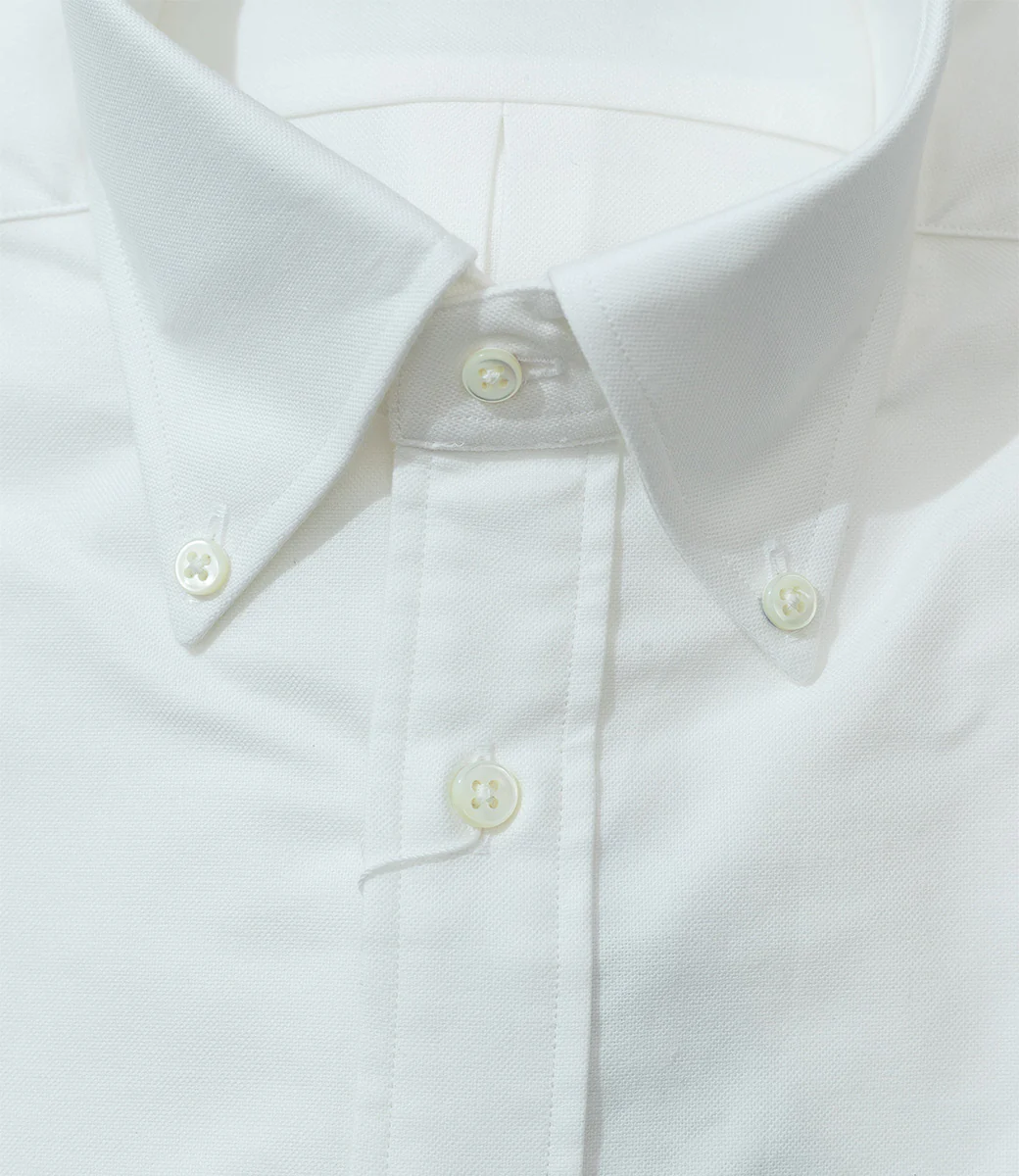 Kamakura White Oxford Button Down Shirt - Image 4