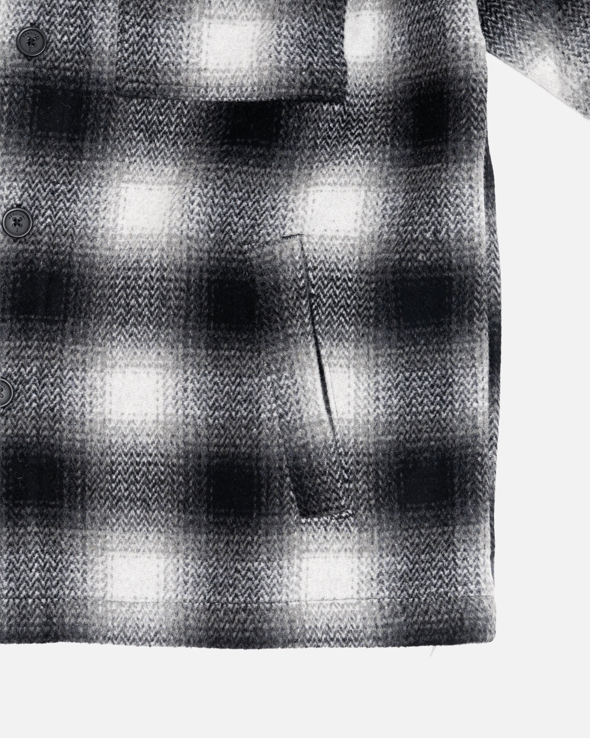 Percival Check Overshirt Grey - Image 4