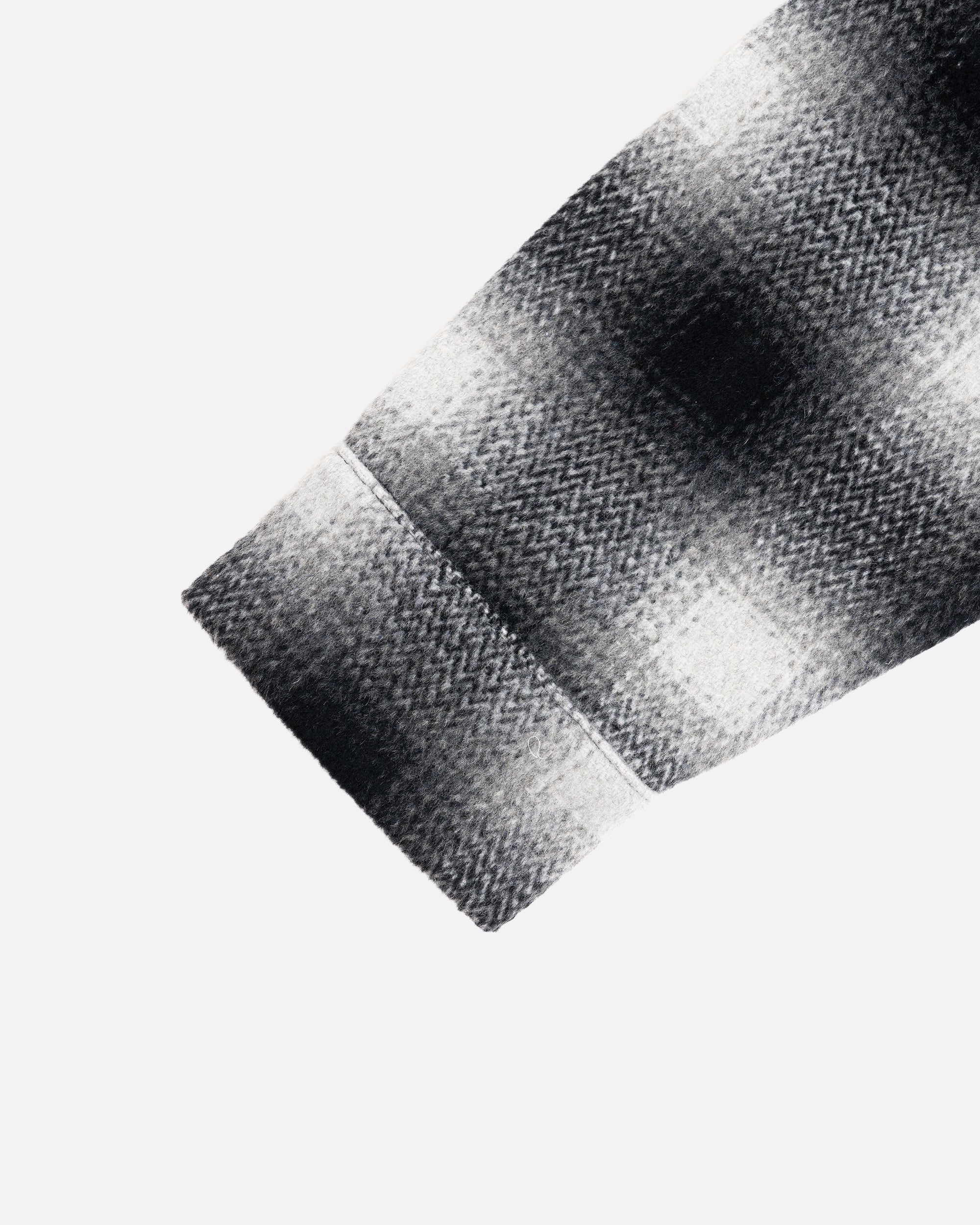 Percival Check Overshirt Grey - Image 5