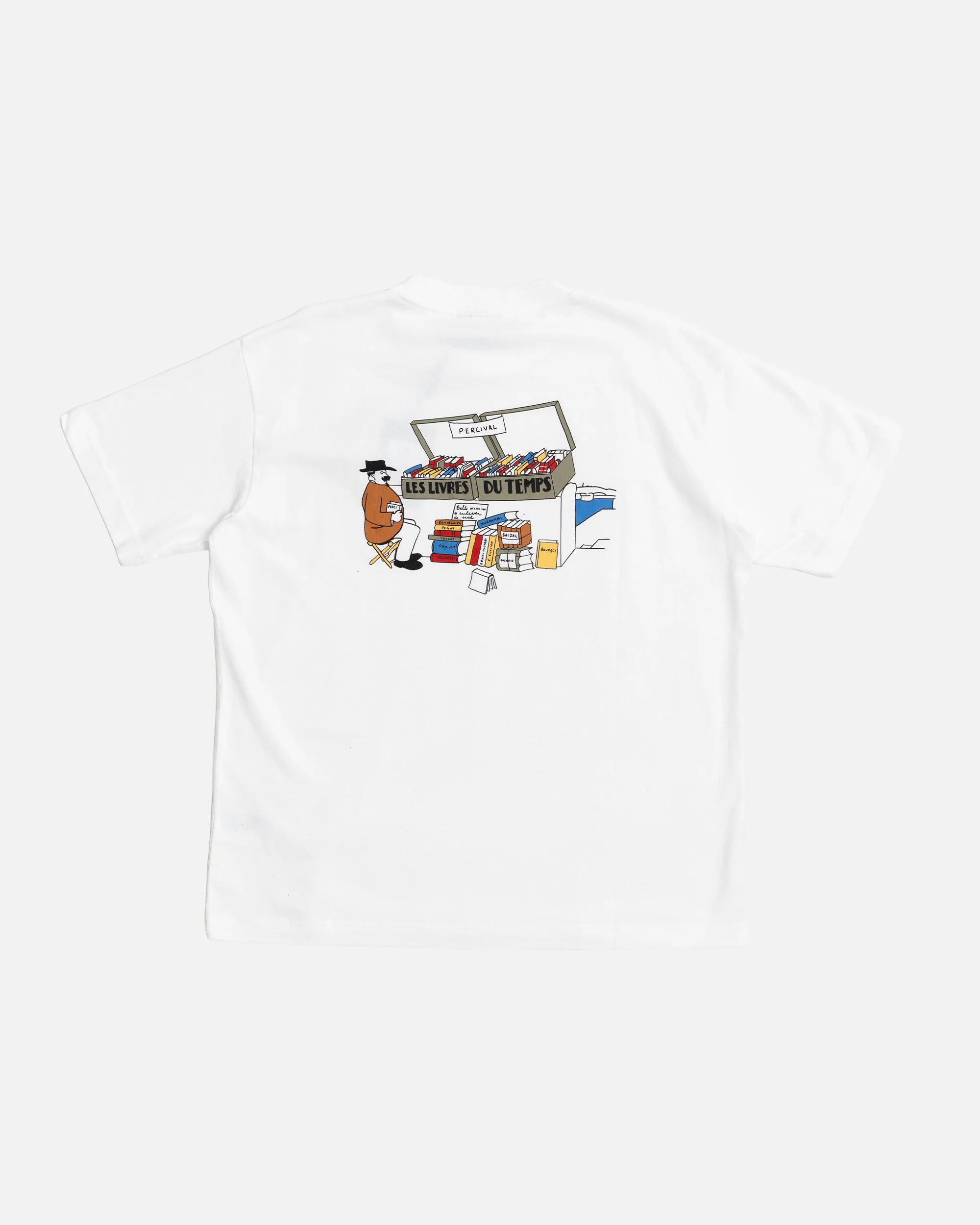 Percival Du Temps Oversized T-Shirt Cotton White - Image 3