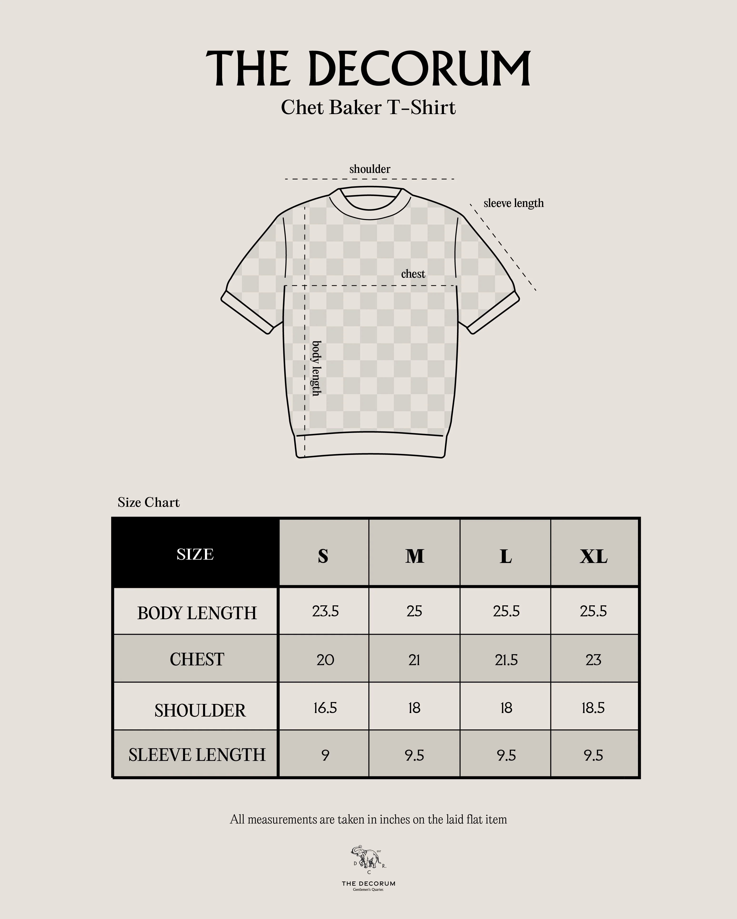 The Decorum Off Duty Chet Baker Olive T-Shirt - Image 5