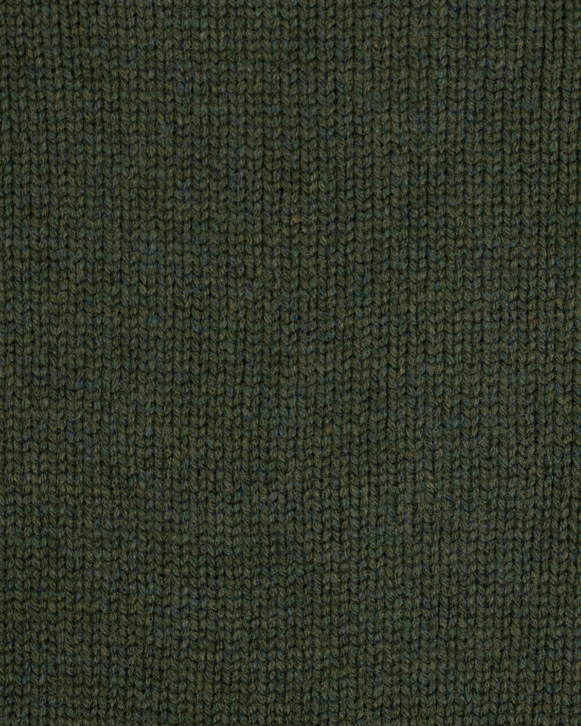 Yonetomi Soft Lamb Wool Knit Pullover Green - Image 4