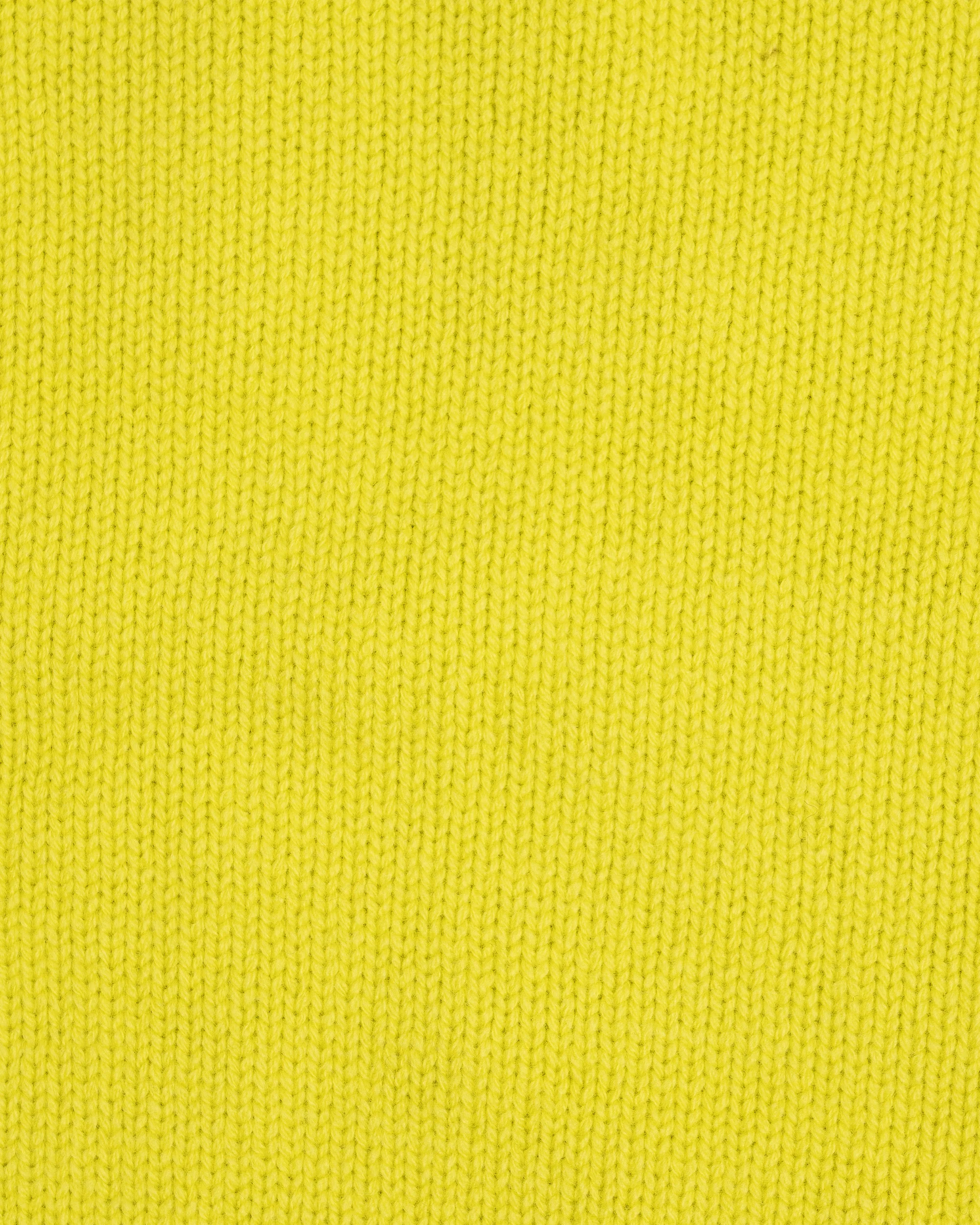 Yonetomi Soft Lamb Wool Knit Pullover Yellow - Image 4